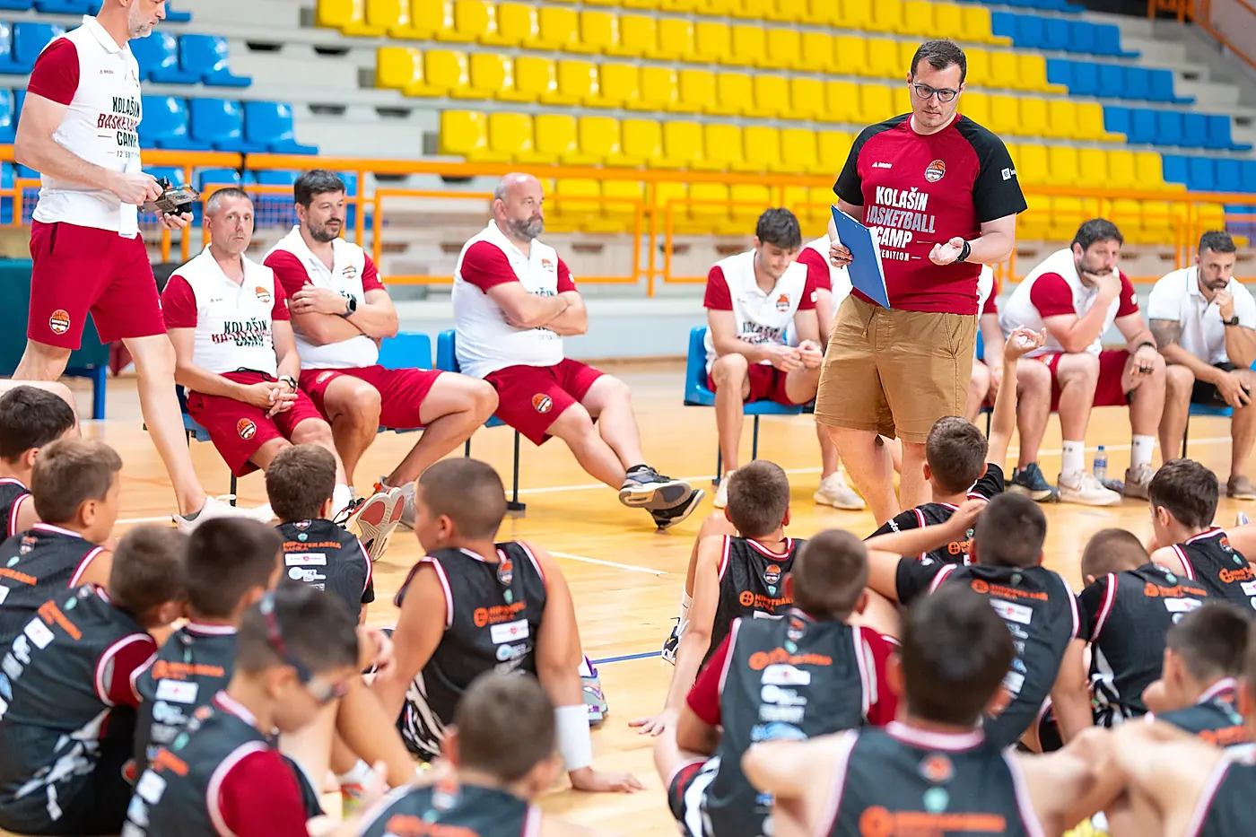 Workshop and lecture with the coaches